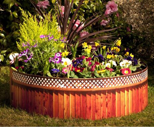 Оформление цветочных клумб. Как оформить клумбу — примеры схем красивого и стильного дизайна цветников и клумб (70 фото)