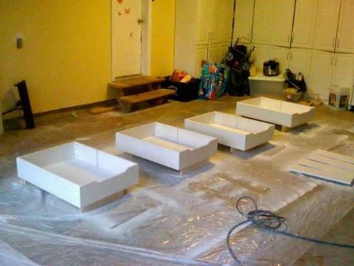 Чертежи с размерами детской кровати. Определение модели будущей кровати 24