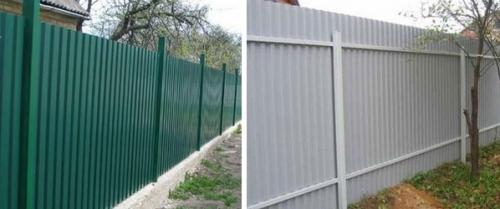 Как построить забор из профнастила высотой 2.5 метра: пошаговая инструкция 01 Как построить забор из профнастила высотой 2.5 метра: пошаговая инструкция 01