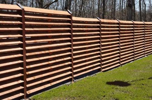 Виды заборов и ограждений. Заборы из дерева