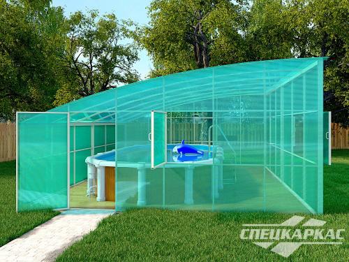 Навес из поликарбоната для бассейна: преимущества и особенности 02 Навес из поликарбоната для бассейна: преимущества и особенности 02