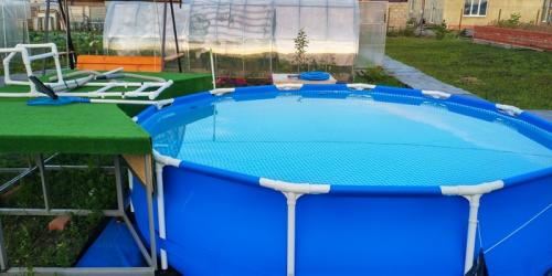 Как сделать павильон для бассейна. Павильон для бассейна своими руками. Самодельный скиммер и водный пылесос