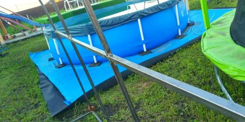 Как сделать павильон для бассейна. Павильон для бассейна своими руками. Самодельный скиммер и водный пылесос