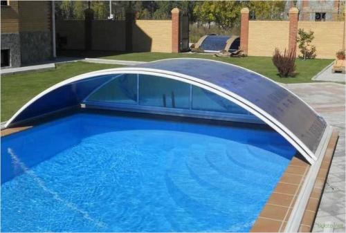 Сдвижной навес из поликарбоната для бассейна: преимущества и особенности 01 Сдвижной навес из поликарбоната для бассейна: преимущества и особенности 01