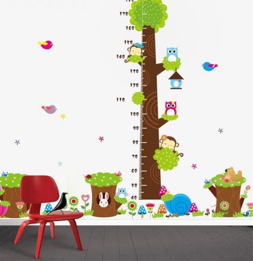 Как украсить стену в детской своими руками. Декор стен в детской комнате своими руками