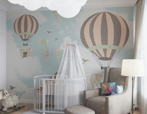 Как украсить детскую комнату для новорожденного своими руками. Комната для новорожденного малыша: оформление комнаты для малыша