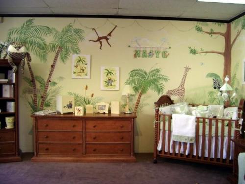 Как украсить детскую комнату для новорожденного своими руками. Комната для новорожденного малыша: оформление комнаты для малыша