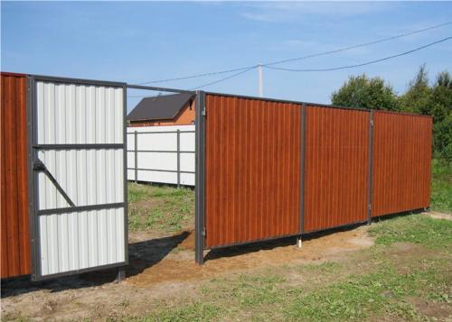 Как сделать металлический забор. Составление чертежа 10