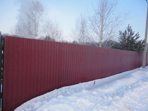 Как сделать металлический забор. Составление чертежа 08