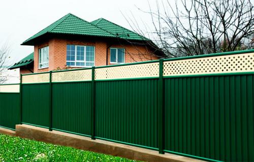 Как сделать металлический забор. Составление чертежа 06