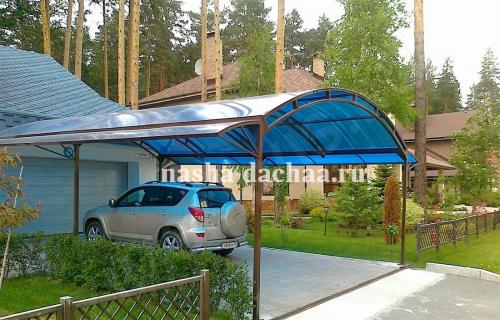 Как подготовить участок для строительства навеса. Навес для автомобиля своими руками