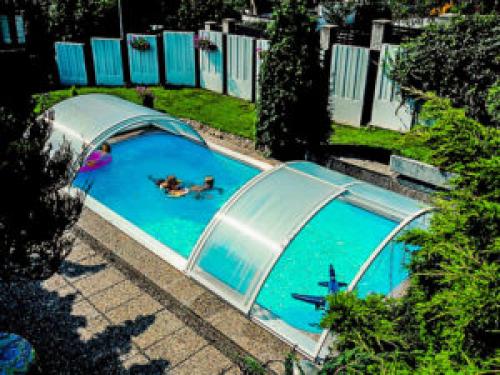 Как выбрать оптимальный размер навеса для моего бассейна. Какие навесы над бассейном можно установить