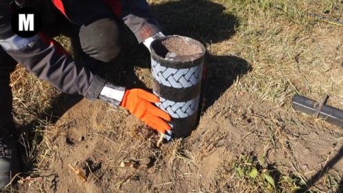 Быстрая Установка столбов для забора. Устанавливаем заборные столбы своими руками надежно
