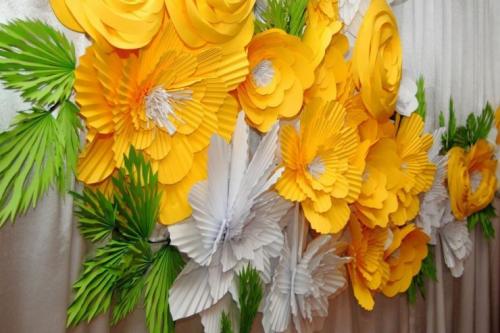 Как украсить комнату на день рождения своими руками из бумаги. Украшения из бумаги своими руками: идеи создания стильных и долговечных бумажных украшений для декора дома и офиса (100 фото + видео)