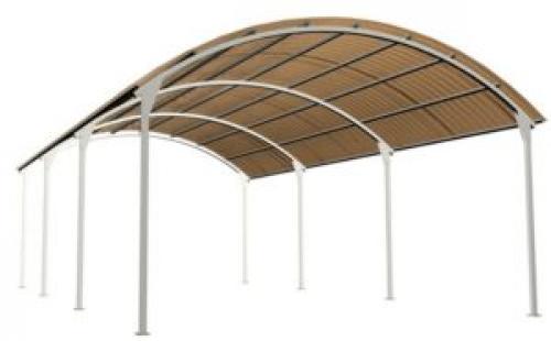 Как правильно установить павильон из поликарбоната на бассейн. Умельцу все нипочем