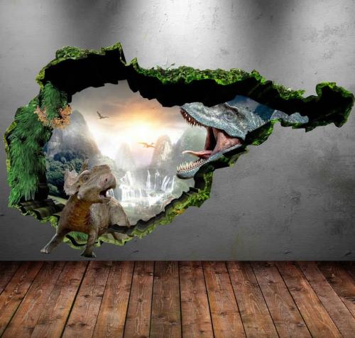 Декор стен в гостиной своими руками. Фотообои для украшения