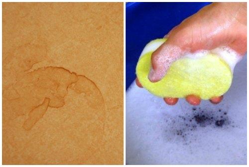 Как отбелить пожелтевшие обои. Удаление жирных следов со стен