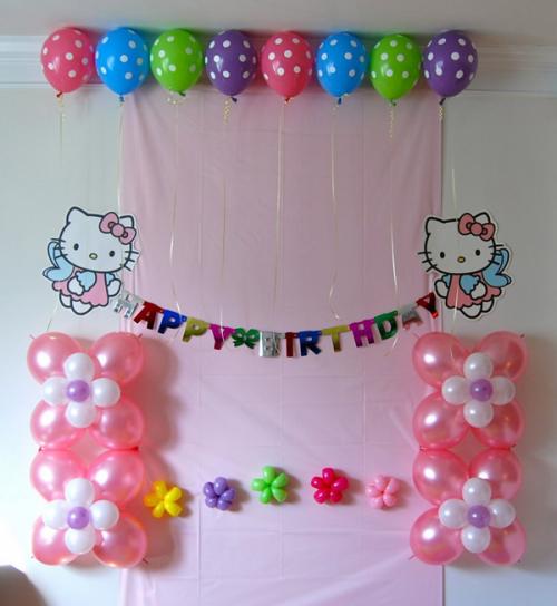 Как украсить комнату на День рождения ребенка.. Советы по украшению детской комнаты 02