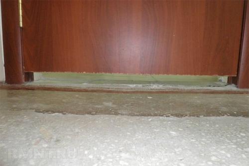 Укрепить лаги пола в квартире, как. Устройство пола на лагах 08