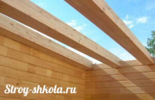 Лаги перекрытия второго этажа. Технология выполнения деревянных перекрытий между этажами