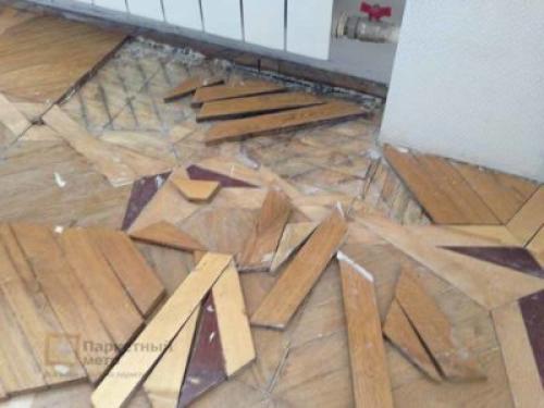 Почему поднялся паркет в прихожей: основные причины 05