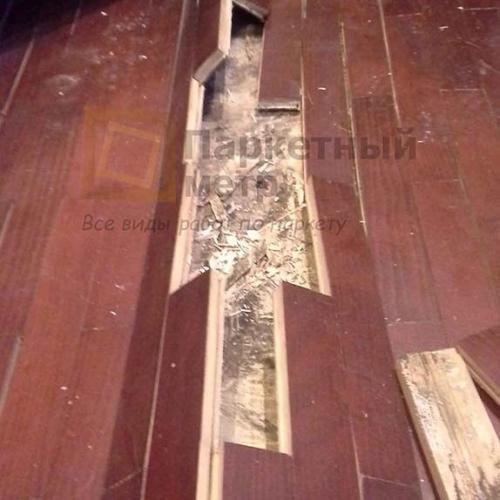 Почему поднялся паркет в прихожей: основные причины 01