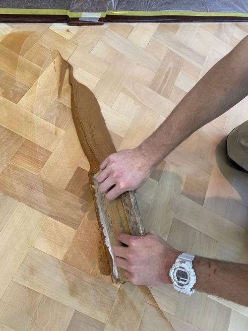 Как восстановить паркет после затопления: шаг за шагом 04 Как восстановить паркет после затопления: шаг за шагом 04