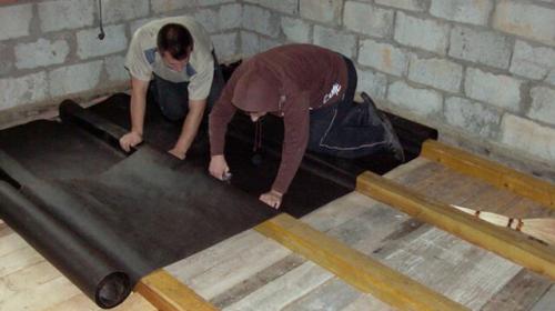 Чем покрыть пол на втором этаже. Устройство балок