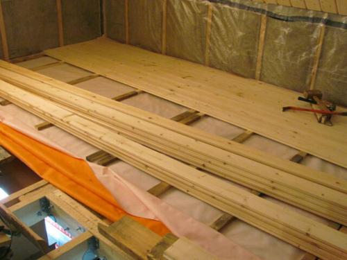 Чем покрыть пол на втором этаже. Устройство балок