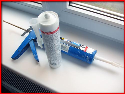 Утепление пластиковых окон герметиком. Виды герметиков для окон