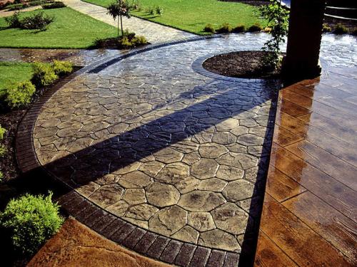 Формы для печатного бетона. Печатный бетон: технология изготовления в 7 шагов, советы по уходу