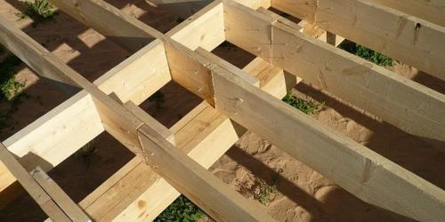 Крепление лаг к брусу. Способы закрепления лаг на обвязке из бруса