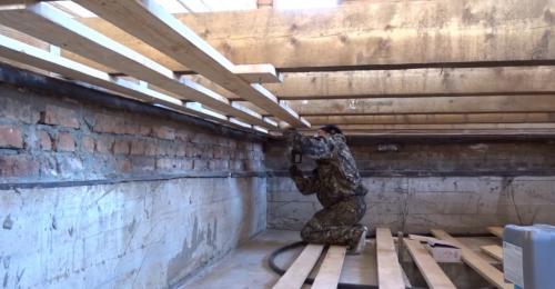 Устройство пола первого этажа в деревянном доме. Полы в деревянном доме: из чего лучше сделать, технология устройства