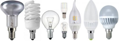 Лампа характеристики. Лампы освещения