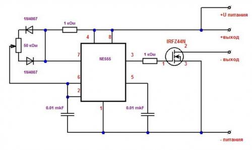 Регулировка яркости светодиодов в авто. Принцип регулировки яркости светодиодов
