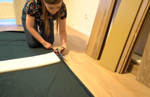 Как сделать мягкое изголовье кровати своими руками. Супер-бюджетное, стильное и мягкое изголовье для кровати — по силам каждому