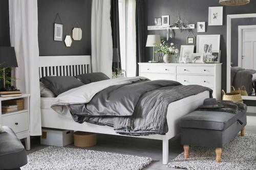 Мягкое изголовье кровати икеа. 5 общих правил при покупке двуспальной кровати в IKEA