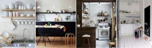 Полки на кухню для посуды. Самодельные полки для кухни – стильно, удобно, легко