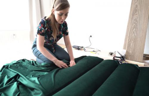 Как сделать мягкое изголовье кровати своими руками. Супер-бюджетное, стильное и мягкое изголовье для кровати — по силам каждому