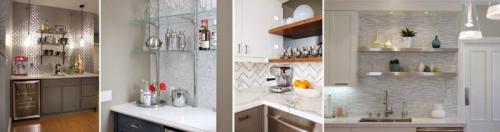 Полки на кухню для посуды. Самодельные полки для кухни – стильно, удобно, легко