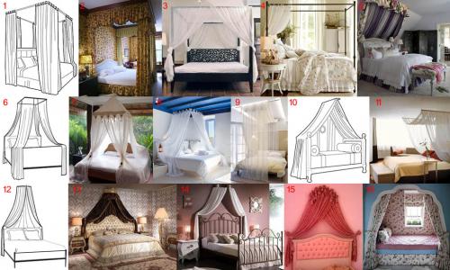 Каркас для балдахина своими руками. Виды балдахинов
