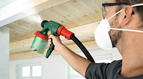 Покраска стен водоэмульсионной краской пульверизатором. Все о краскопультах для водоэмульсионной краски