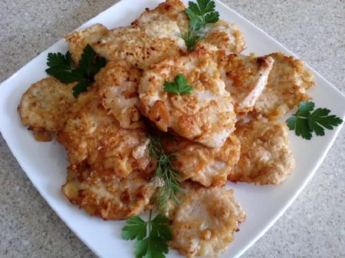 Как правильно нарезать мясо для отбивных. Мои отбивные всегда получаются сочными и с хрустящей корочкой. Я все время пользуюсь мамиными секретами 02