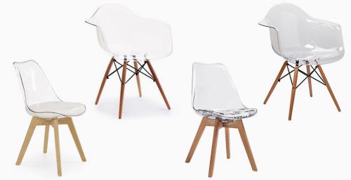 Как использовать прозрачные стулья для создания эффекта просторности в интерьере. Пластиковый прозрачный стул — дух минимализма