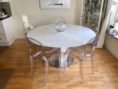 Как использовать прозрачные стулья для создания эффекта просторности в интерьере. Пластиковый прозрачный стул — дух минимализма