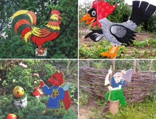 Украшение огорода своими руками. Поделки для сада (дачи и огорода). Все новинки 2023 года из подручных средств с описанием