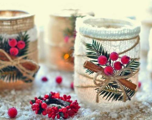 Новогодние украшения своими руками: красивые идеи и яркие варианты оформления новогоднего торжества (115 фото и видео)