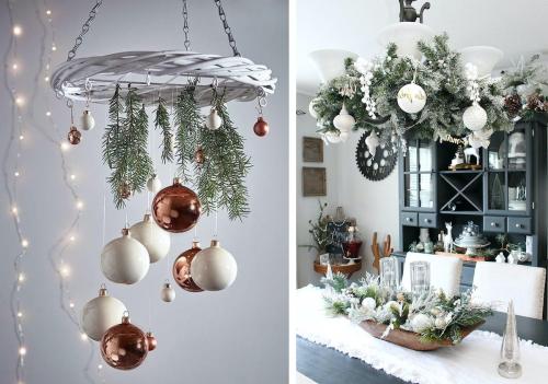 Новогодние украшения для дома. Новогодние украшения из природного материала