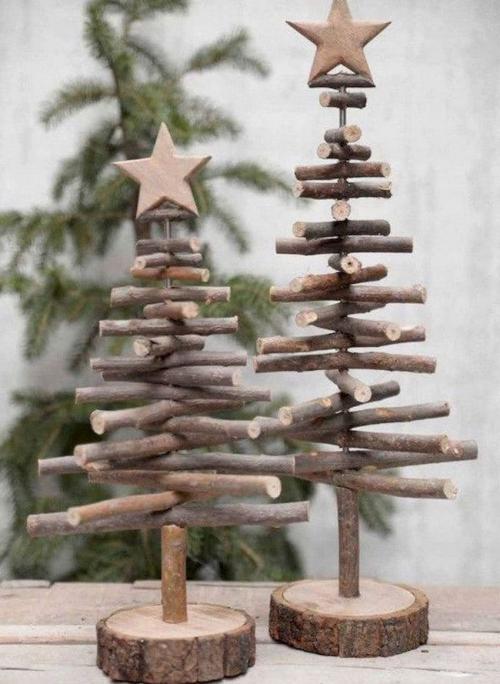 Новогодние украшения для дома. Новогодние украшения из природного материала