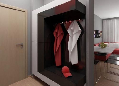 Зонирование комнаты и коридора. Планировка прихожей: особенности создания уютного дизайн-проекта, фото, варианты для удачного сочетания элементов интерьера (100 фото)